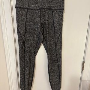 PINK Heather Grey Leggings